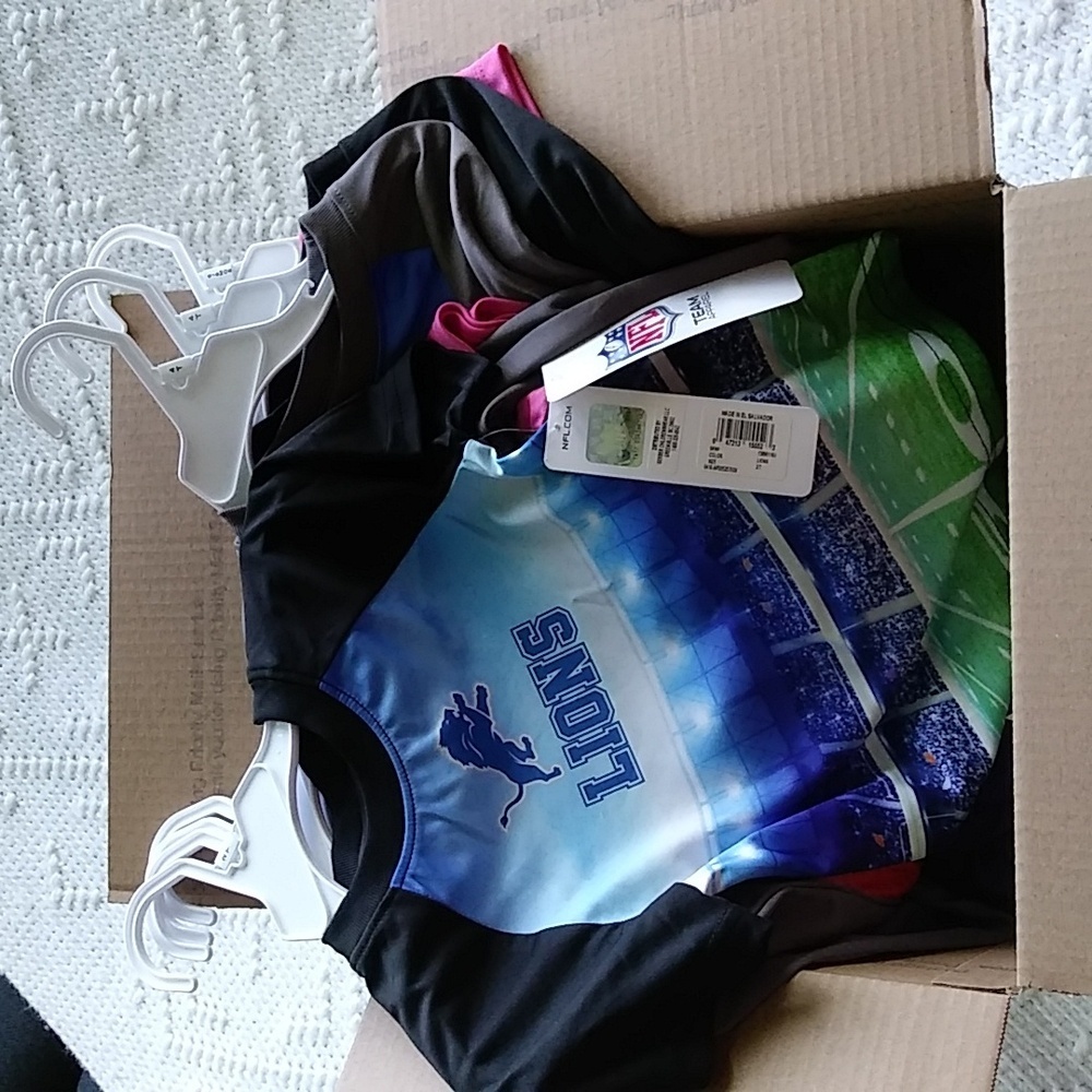 Not so mystery box NFL Team Apparel baby sports teams